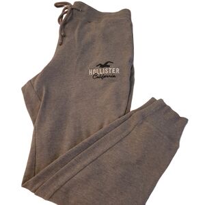 Hollister Grey High-rise Jogger Pants S